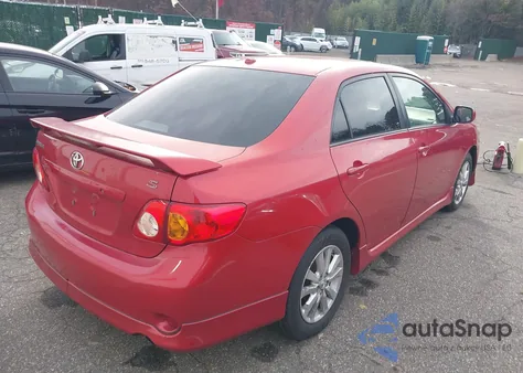 2010 Toyota Corolla S из США, поврежденный, VIN 2T1BU4EE7AC263148